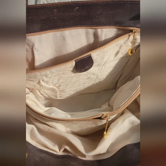 Gucci Burgundy Leather Twist Lock Satchel Handbag Vintage Authentic Rare - Picture 14 of 15